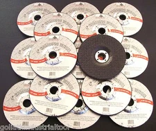 10 GOLIATH INDUSTRIAL 4" GRINDING WHEELS GW458 DISCS ANGLE GRINDER REINFORCED