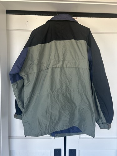 Columbia Vintage Bugaboo Jacket 3 In 1 Mens Aztec Fleece Made In USA Green Mediu - Picture 7 of 8