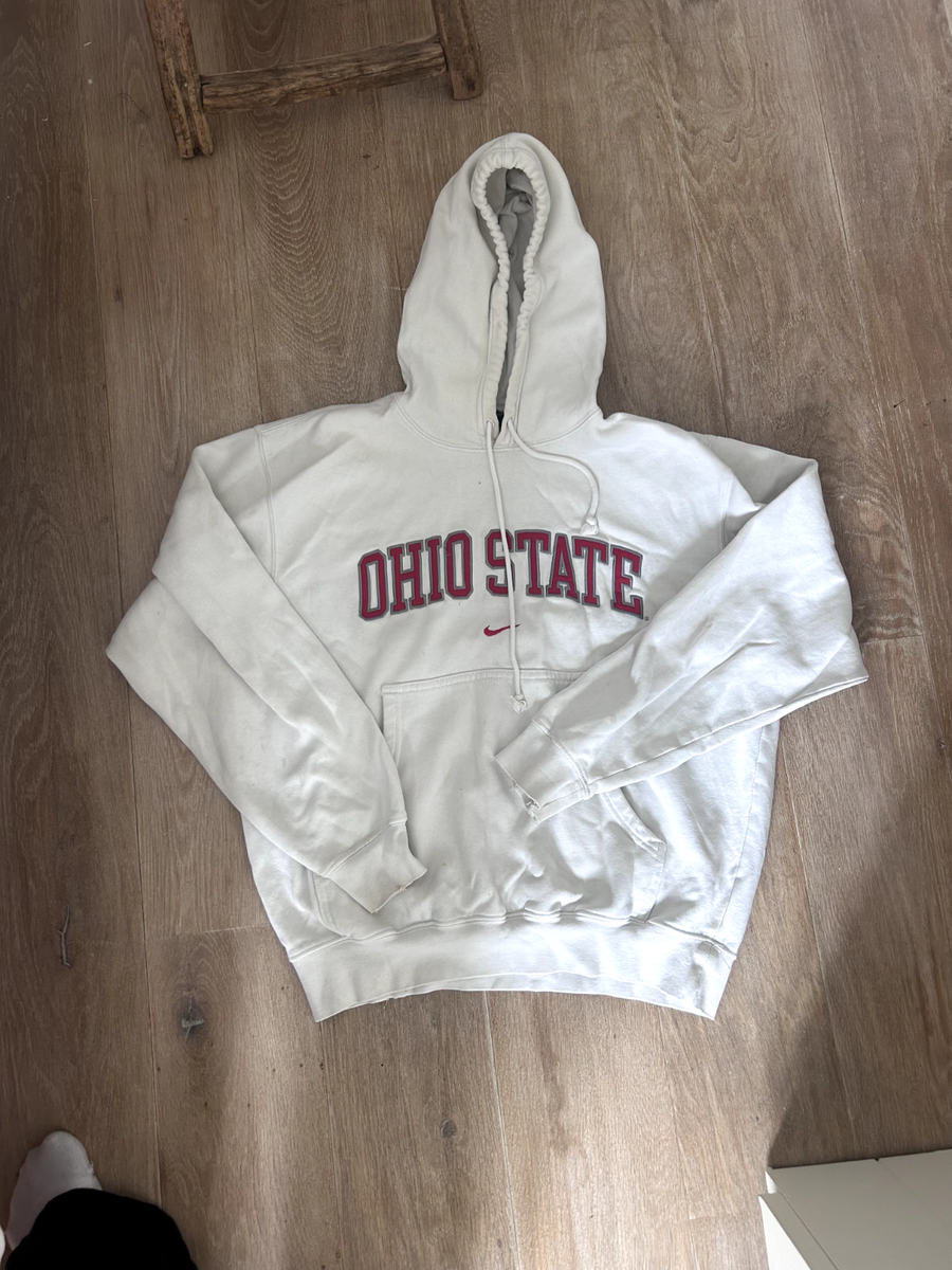 white nike ohio state hoodie
