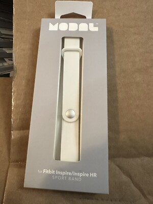 Modal Silicone Band for Fitbit Inspire and Inspire HR Pure White