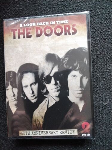 THE DOORS 2DVD - A LOOK BACK IN TIME 40TH ANNIVERSARY NEW SEALED JIM MORRISON