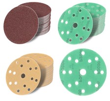 150 mm Schleifscheiben Schleifpapier Klett Exzenter Haft Nassschleifpapier