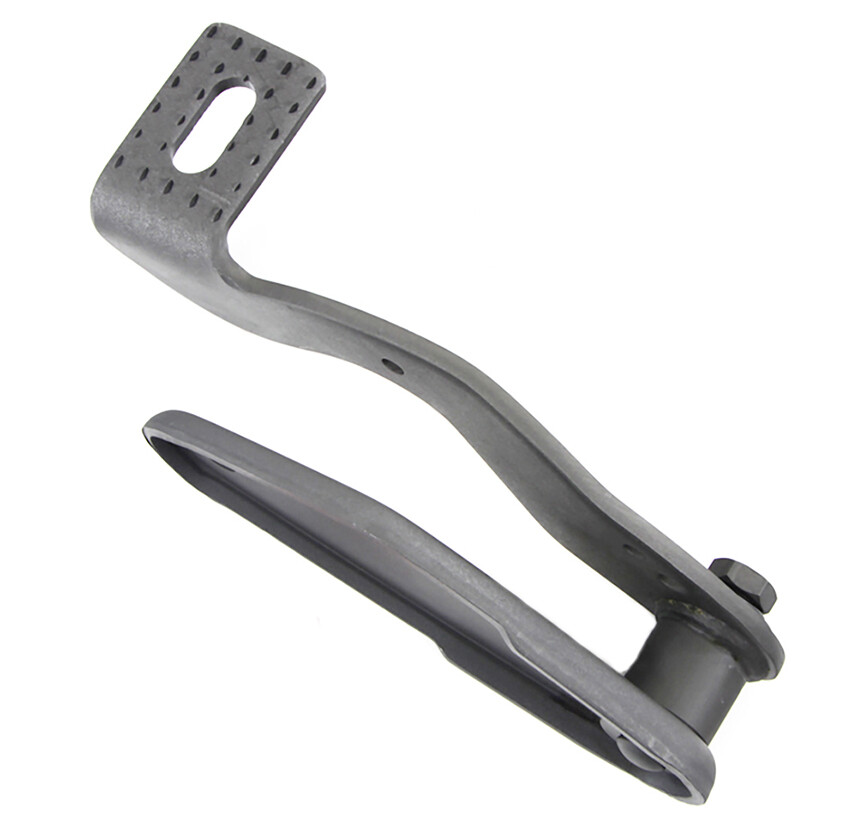 Harley Rocker Pedal & Brake Rubber Pads – Beck Style, Fits Knucklehead WL 30s-50s, Cimarron Cycle Works
