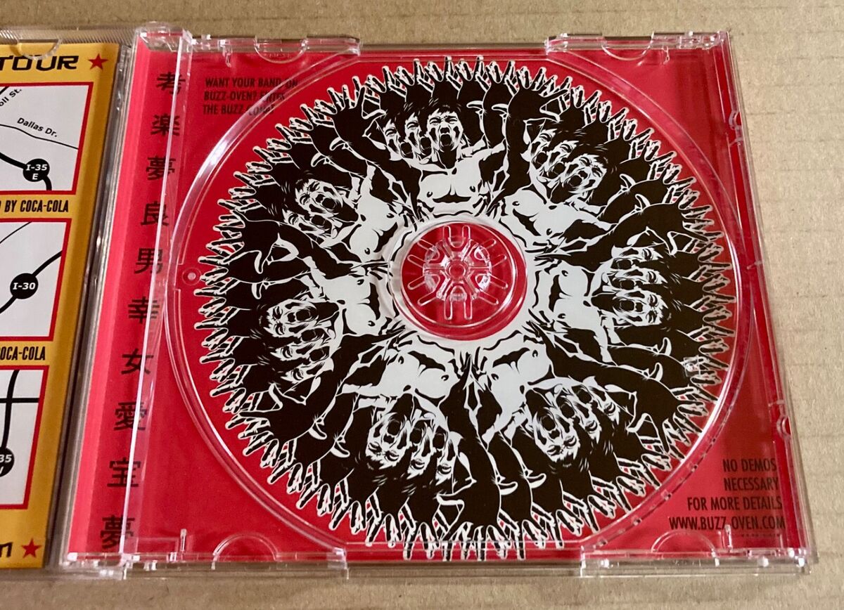 Rare CD Buzz-Oven Volume Ten 7 Tracks 2004 Jibe Space Cadet Rare CD Buzz-Oven Volume Ten 7 Tracks 2004 Jibe Space Cadet
