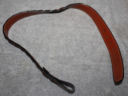 RARE JOHN HARDY FARM RAISED AUSTRALIAN CROCODILE LEATHER BELT 30"/77CM - Picture 8 of 10