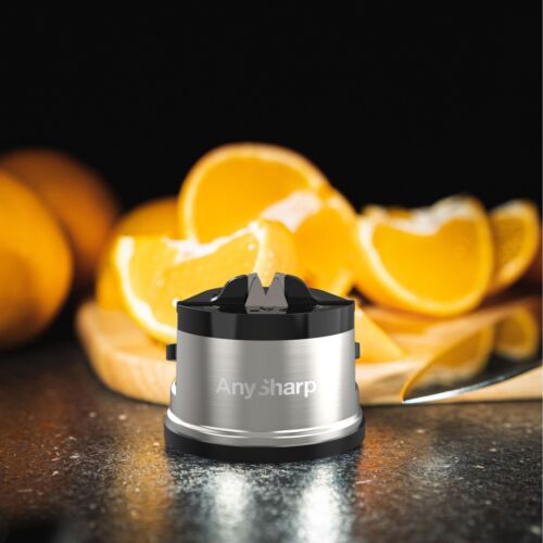 AnySharp Global World's Best Knife Suction Sharpener, Pro Metal GENUINE - Picture 11 of 13