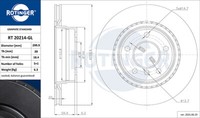 Rotinger 2X Bremsscheibe Hinten Ø300 Mm BelüFtet FüR BMW 1Er E87 116I 118I E81