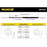 Gasfeder DäMpfer Heckklappe FüR VW Golf VI Variant AJ5 1.6 TDI 1K5 1.9 ML5754