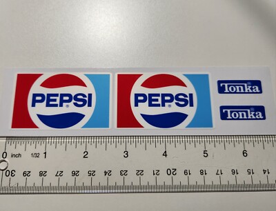 Tiny Tonka Pepsi Cola Delivery Box Truck Stickers For Tiny Tonka Truck