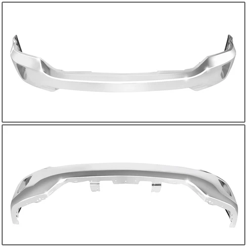 Front Bumper Face Bar Chrome For 2016-2018 Chevrolet Silverado 1500 - Picture 6 of 16