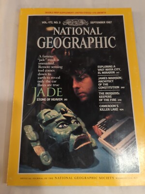 National Geographic Magazine Jade James Madison Cameroon Sleep September 1987
