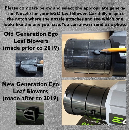 EGO Short Car Drying Nozzle for EGO Leaf Blowers - Soft Tip - Made In Texas - Picture 10 of 11