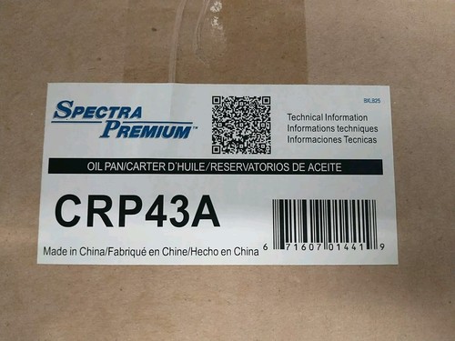 Spectra Premium CRP43A Engine Oil Pan for 2004-2009 Select Dodge Chrysler Models - Picture 4 of 5