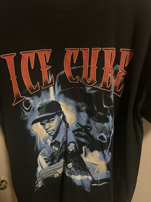 Icedout Clothing Wrap T-Shirt, Men's XL equivalent cotton black type Vintage Second Hand main image 1