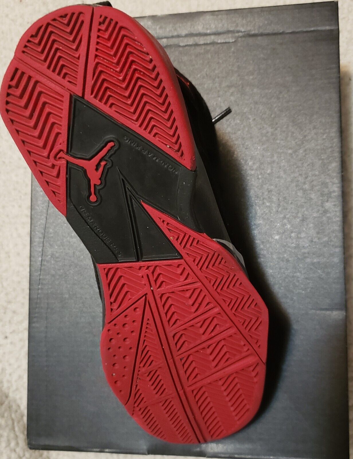 Size 6 - Jordan True Flight Black Red 2016 - image 5