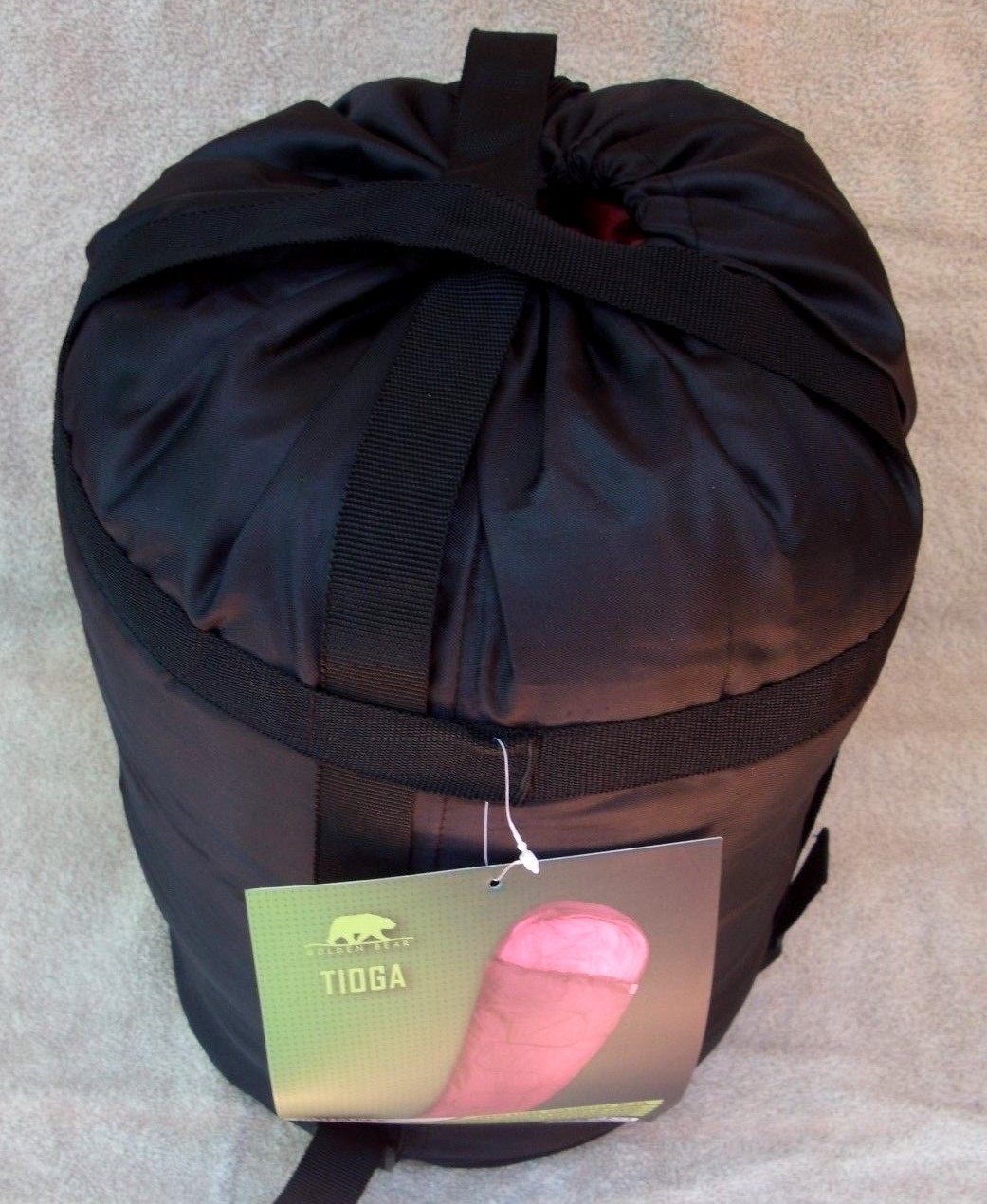 Golden Bear Tioga MummySleeping Bag - Red ~ New ~