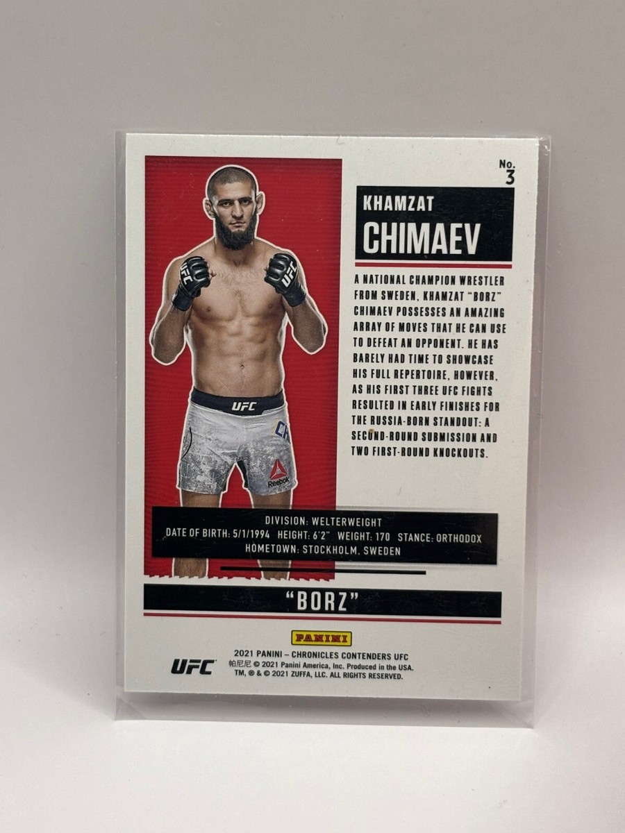 その他 5 UFC Chronicles Hobby 2021 panini 2021 Panini Chronicles UFC Checklist, Set Details, Boxes