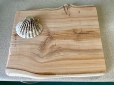 Solid Yew Waney edge Charcuterie/Chopping/ Board/platter/wedding Cake Stand