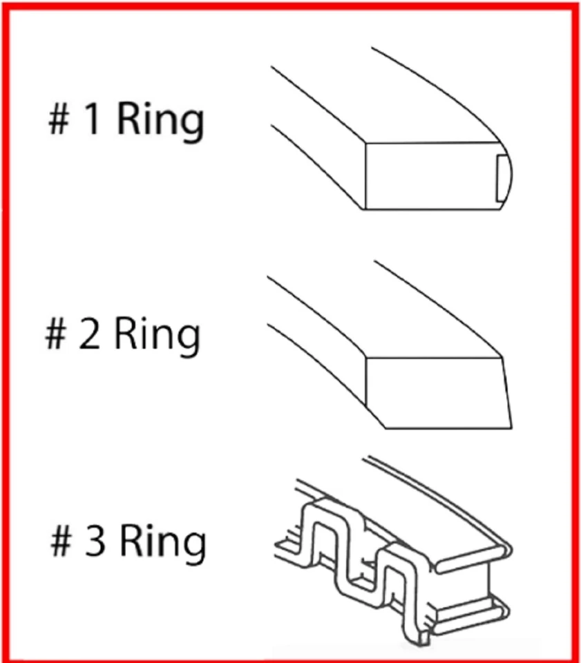 Chevy Chevrolet GMC 292 6 Cyl 1963 - 1989 HASTINGS Cast Piston Rings  - Image 4 of 4
