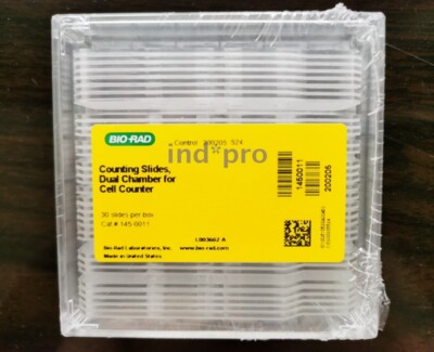 1pcs new for Bio-Rad 145-0011 Cell Counting Slides, Plates- 30 Slides