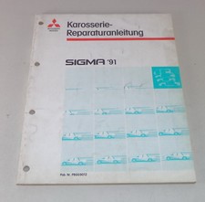 Workshop Manual Mitsubishi Sigma Body From Year 1991
