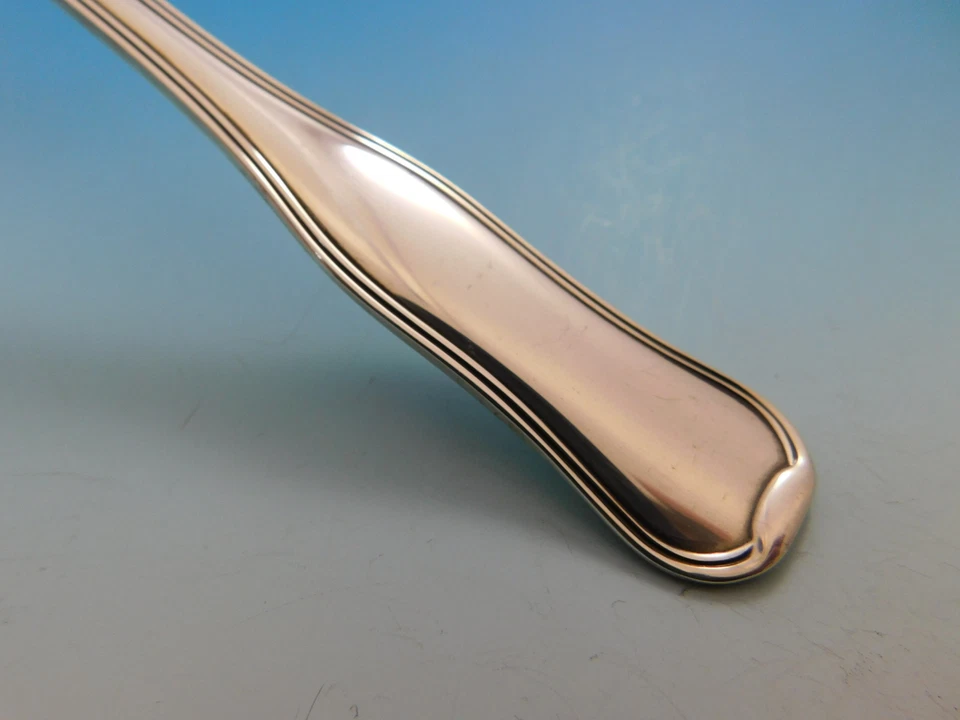 Antiguo juego de cubiertos danés de Georg Jensen de plata esterlina 8 servicio 40 piezas cena Foto 4 de 4