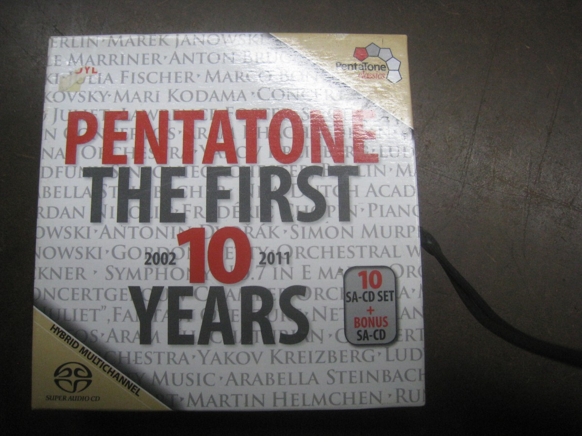 Pentatone First 10 Years, 10 SACDs box set + bonus (see pics), SACD (11)