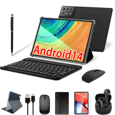 2025 New Tablet 16GB RAM 256GB ROM 10-Inch 8000mAh Android 14 2-SIM 5G WiFi GPS