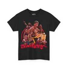 Bloodsport Jean Claude Van Damme Movie T Shirt Unisex Heavy Cotton Tee
