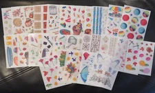 CREATIVE MEMORIES BLOCK stickers (4" x 5") Winter, Spring, Summer, Fall-U Choose