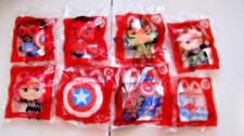 2024 mcdonalds CAPTAIN AMERICA complete set of 8 toys