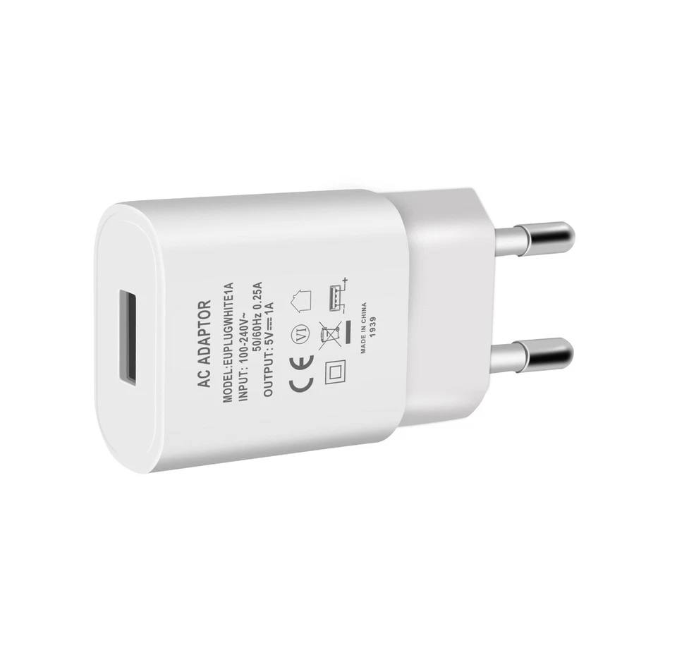 Caricabatterie Ca A USB per e-Reader Kindle E Altri Marche Garantito 3 Anni - Immagine 2 di 3