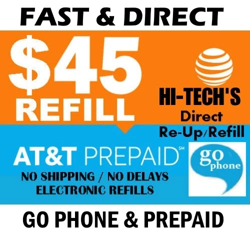 $45 ATT PREPAID REFILL ✅ DIRECT TO PHONE ✅FAST ONLINE AT&T REFILL ✅ GET IT TODAY - Image 2 of 4
