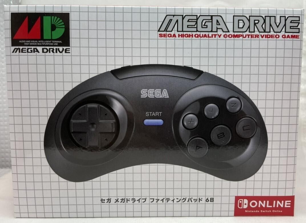 Nintendo Switch セガ メガドライブ ファイティングパッド 6B 開封 unboxing スイッチ セガ メガドライブ ファイティング