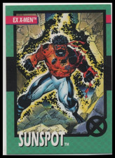 1992 Impel Marvel The Uncanny X-Men  #81 - Sunspot