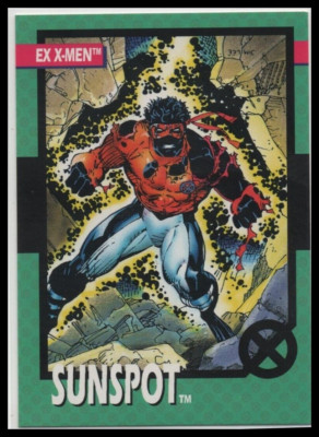 1992 Impel Marvel The Uncanny X-Men  #81 - Sunspot