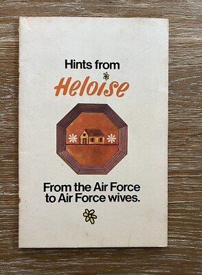 Vintage 1974 Air Force Wives Hints from Heloise 14 Page Booklet