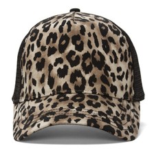 Animal Print Fashion Trucker Cap