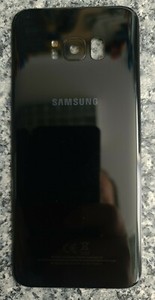 *** Original Samsung Galaxy S8+ SM-G955F Akkudeckel Linse Backcover Schwarz ***