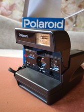 Vintage Polaroid 636 Closeup Instant Camera Neck Strap Flash Collectible Rare