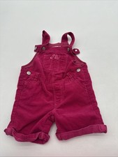 Epk Overalls Youth Girl 12M Pink Pocket Button.. 24697