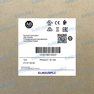 2711P-T6C3D Plus Terminal AB  New In Box 2711PT6C3D TCP0