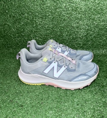 New Balance DynaSoft Nitrel V4 Womens Size 6 Blue Trail Running Shoes Sneakers