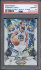 Stephen Curry 2024 Panini Prizm 12 Kaleidoscopic White Wave PSA 10
