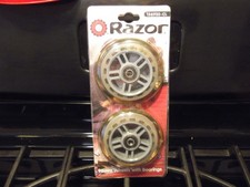 Razor Scooter Set Of Two Wheels Clear With Bearings 98 Mm New In Package