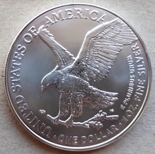 STATI UNITI - 1 Dollaro "American Eagle" 2° tipo 2021 (1 oncia argento puro)