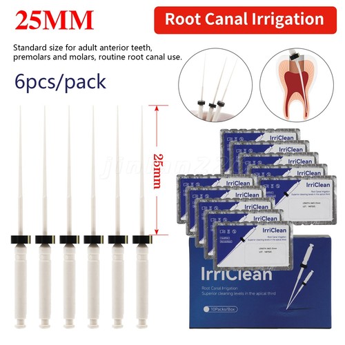 60 pezzi lima di finitura endodontica dentale monouso plastica 25 mm adatta angolo contra - Foto 3 di 24
