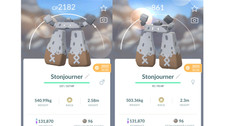  Non Shiny Stonjourner (Nicht Schillernd Huma...