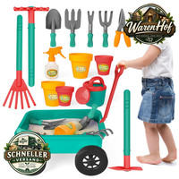 Gartenset Schubkarre 15 Teile Kinder Gartenwerkzeug Spielset Ab 3 Jahren