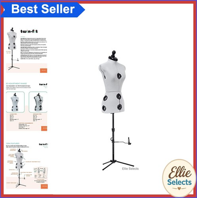 #ad #ad Adjustable Dress Form Petite Sizes 00 4 13 Dials 360 Hem Guide Pinnable Sewing $369.99